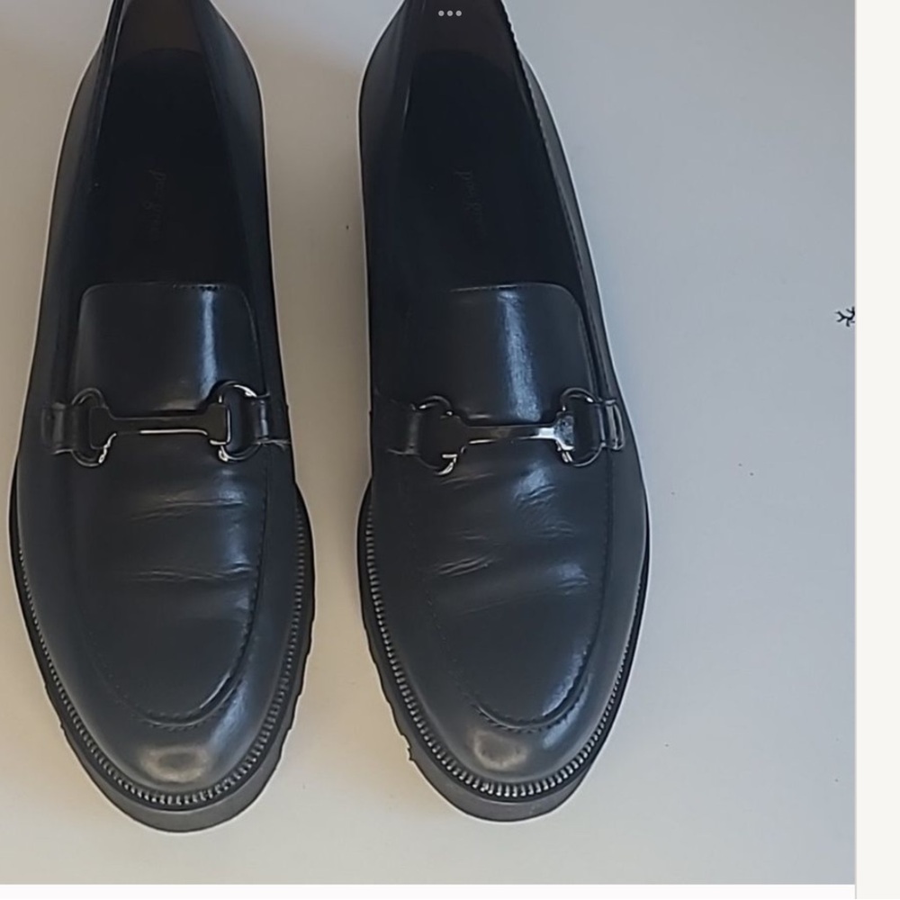 Paul Green Austria Nandi Black soft leather loafer